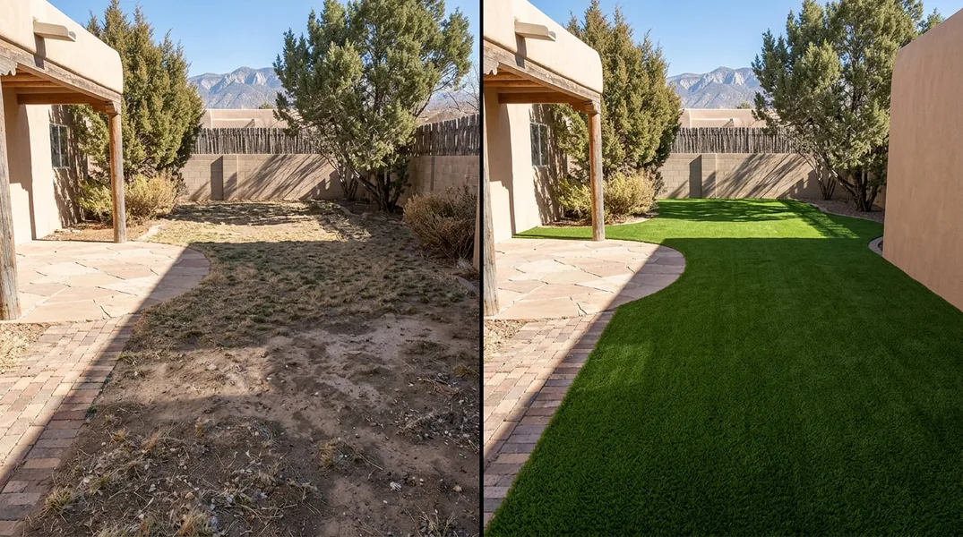 Backyard Putting Greens in Albuquerque: Design, True Roll and What They Really Cost