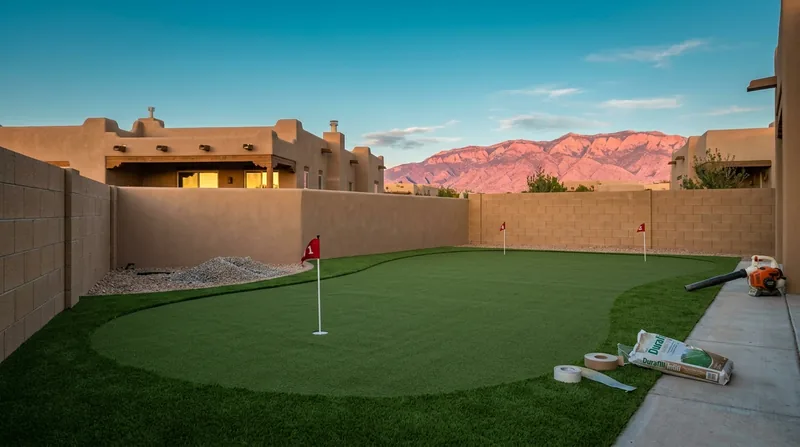 Putting Green Installation Albuquerque